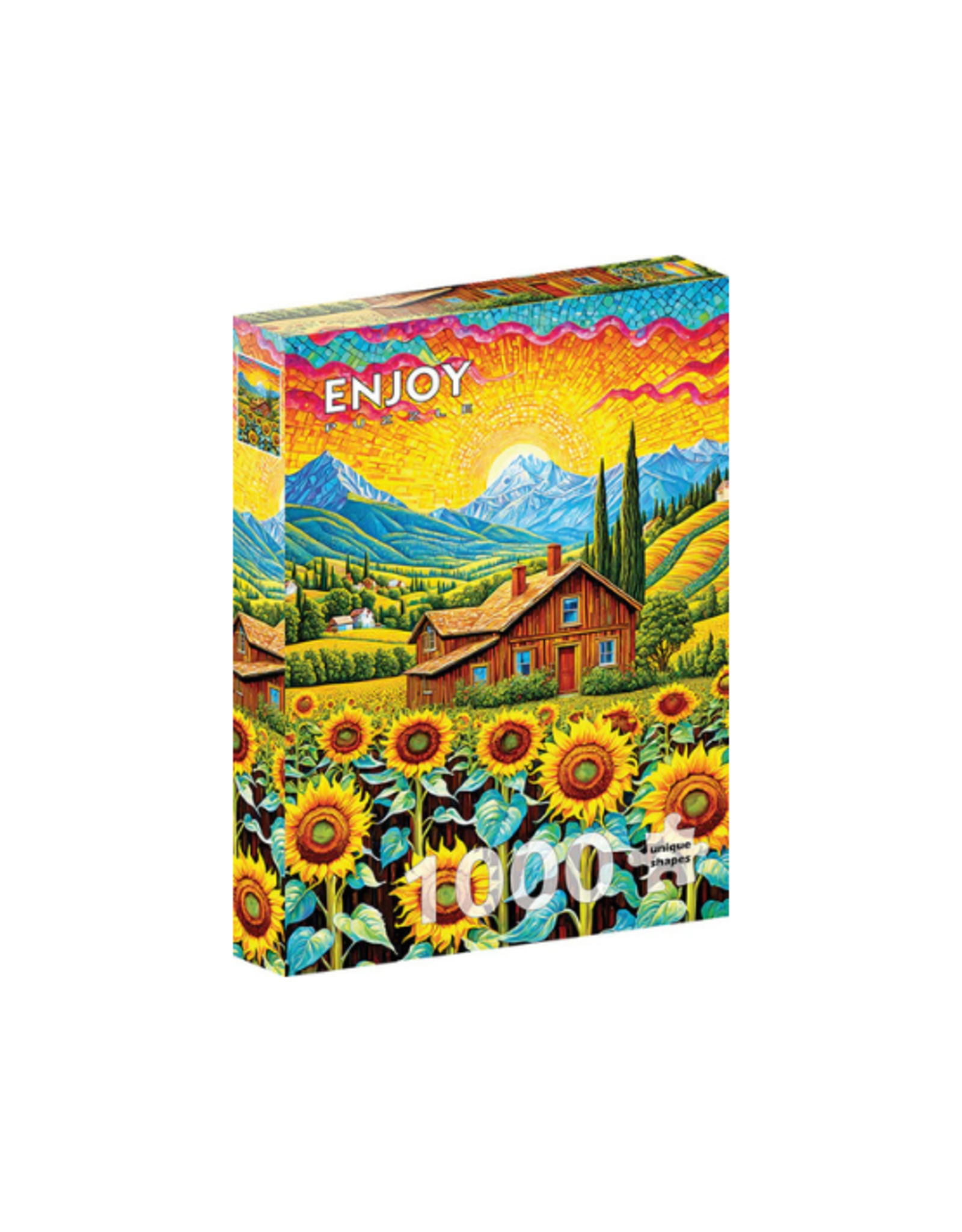 Enjoy Puzzle Enjoy Puzzle - 1000pcs - Sunflower House