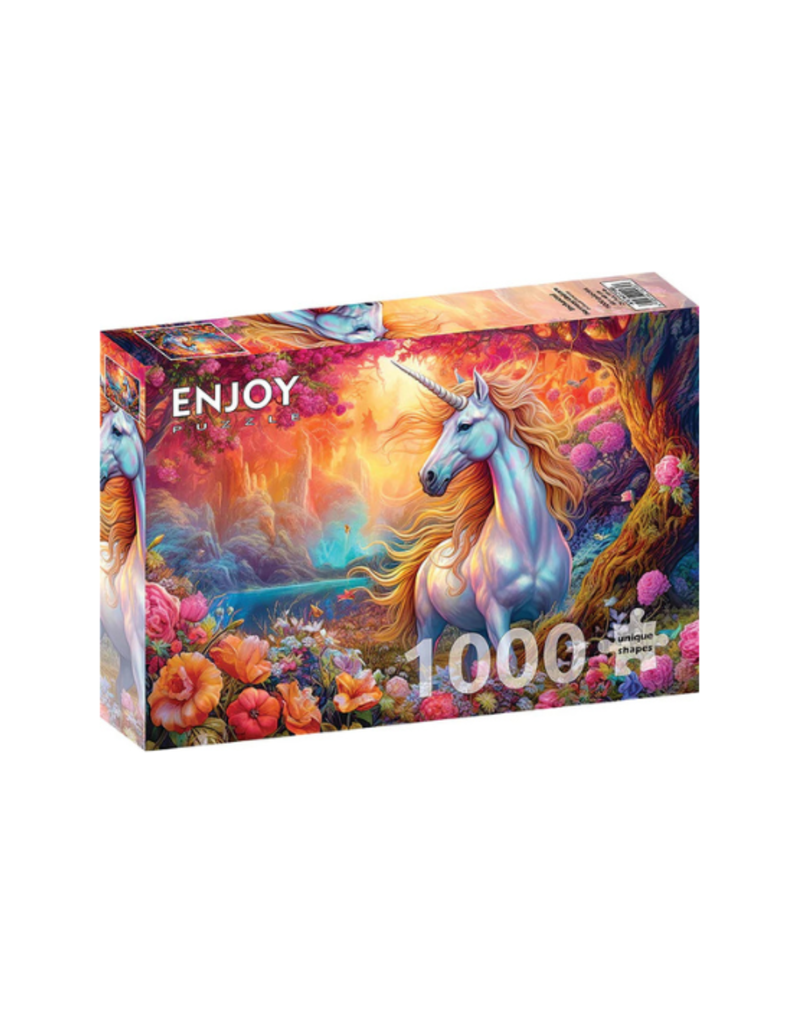 Enjoy Puzzle Enjoy Puzzle - 1000pcs - Enchanted Harmony Unicorn