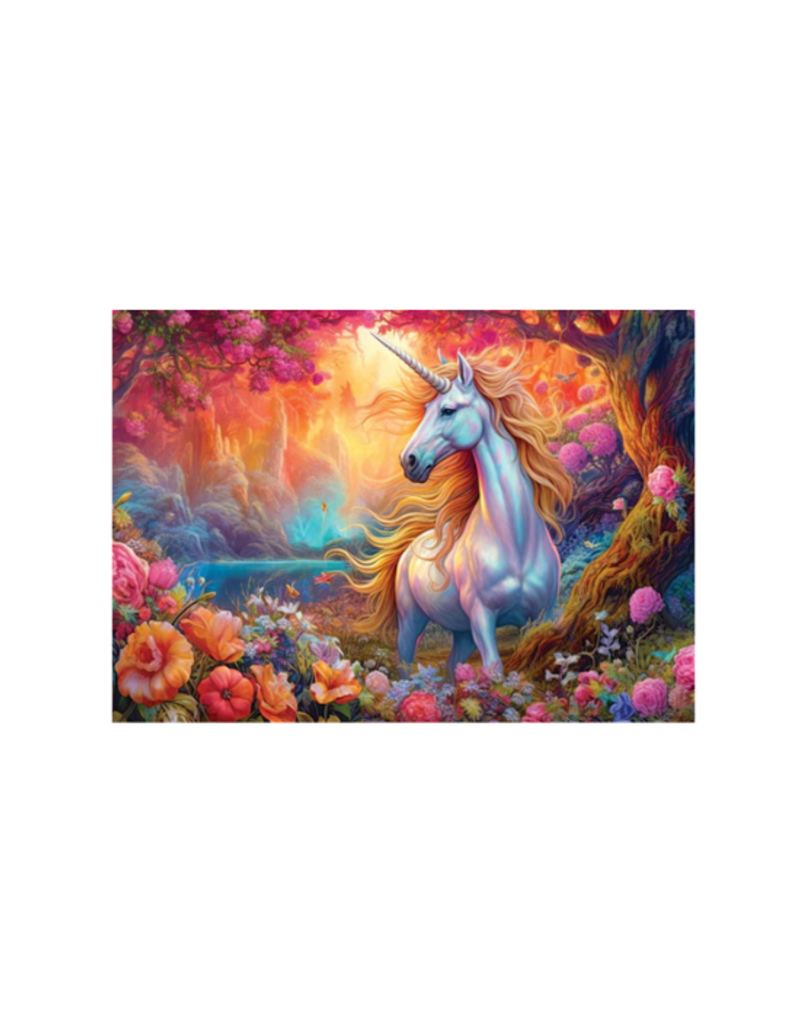 Enjoy Puzzle Enjoy Puzzle - 1000pcs - Enchanted Harmony Unicorn