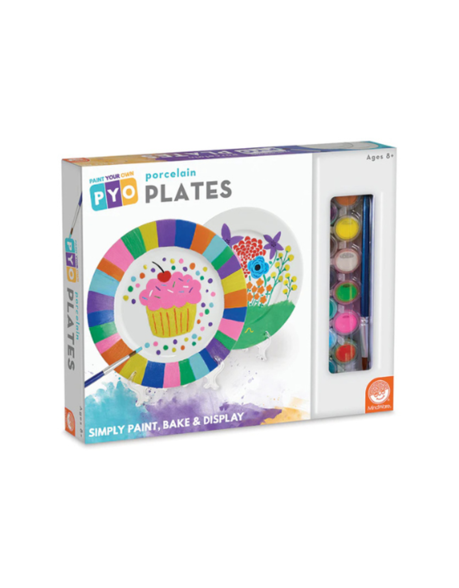 Mindware Mindware - Paint-Your-Own Porcelain Plates