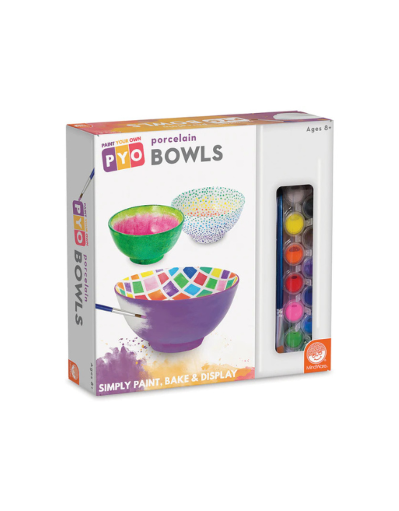 Mindware Mindware - Paint-Your-Own Porcelain Bowls