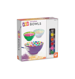 Mindware Paint-Your-Own Porcelain Bowls