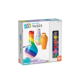 Mindware Paint-Your-Own Porcelain Vases
