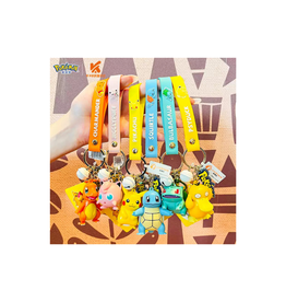 LuminaToyz Pokemon Keychain Soft PVC Material