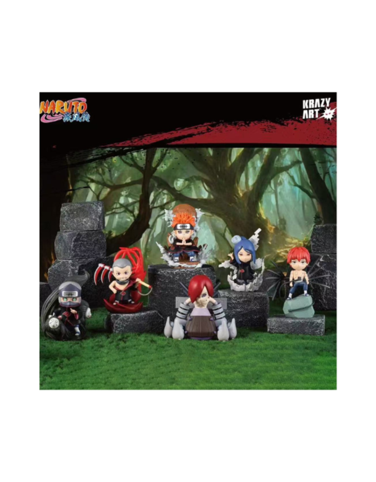 TopToy Top Toy - Akatsuki Organization from "Naruto" Blind Box