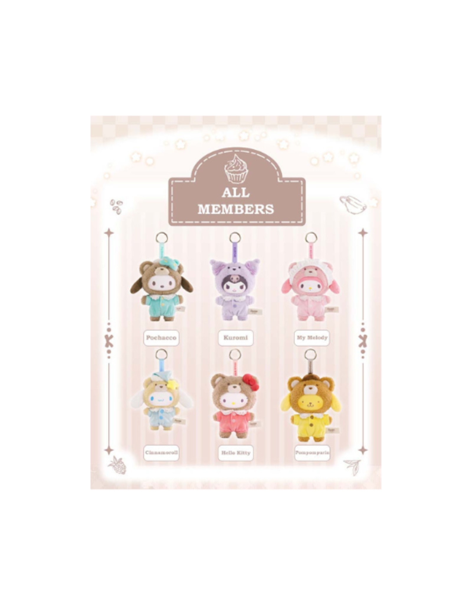 TopToy Top Toy - Sanrio Characters Latte Baby Plush