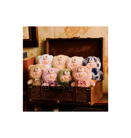 Toyzeroplus Lulu The Piggy Vintage Teddy Shop Vinyl Face Plush Pendant Blind Box