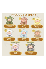 Toyzeroplus Toyzeroplus - Lulu The Piggy Vintage Teddy Shop Vinyl Face Plush Pendant Blind Box