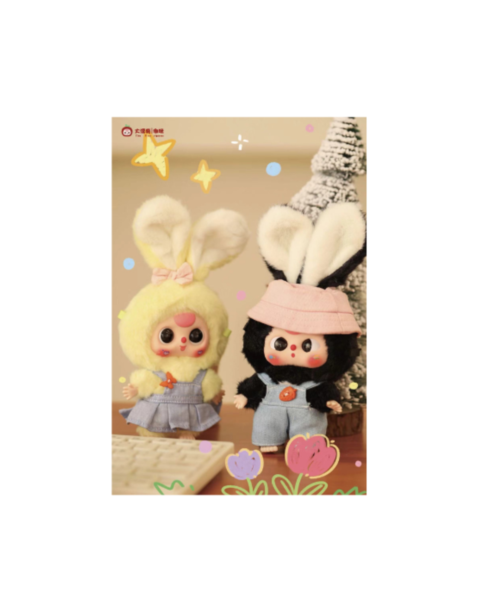 Baby Three Baby Three - Baby Three Macaron Rabbit Stuffed Blind Box
