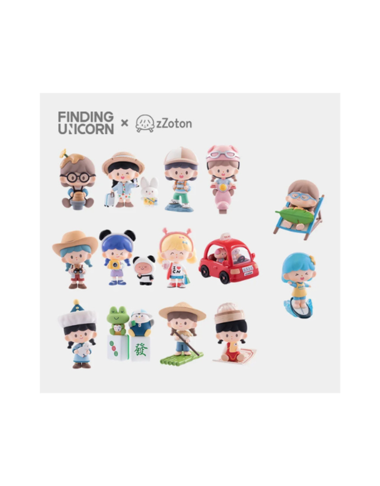 Finding Unicron - Finding Unicorn x zZoton Travel Together Series Blind Box