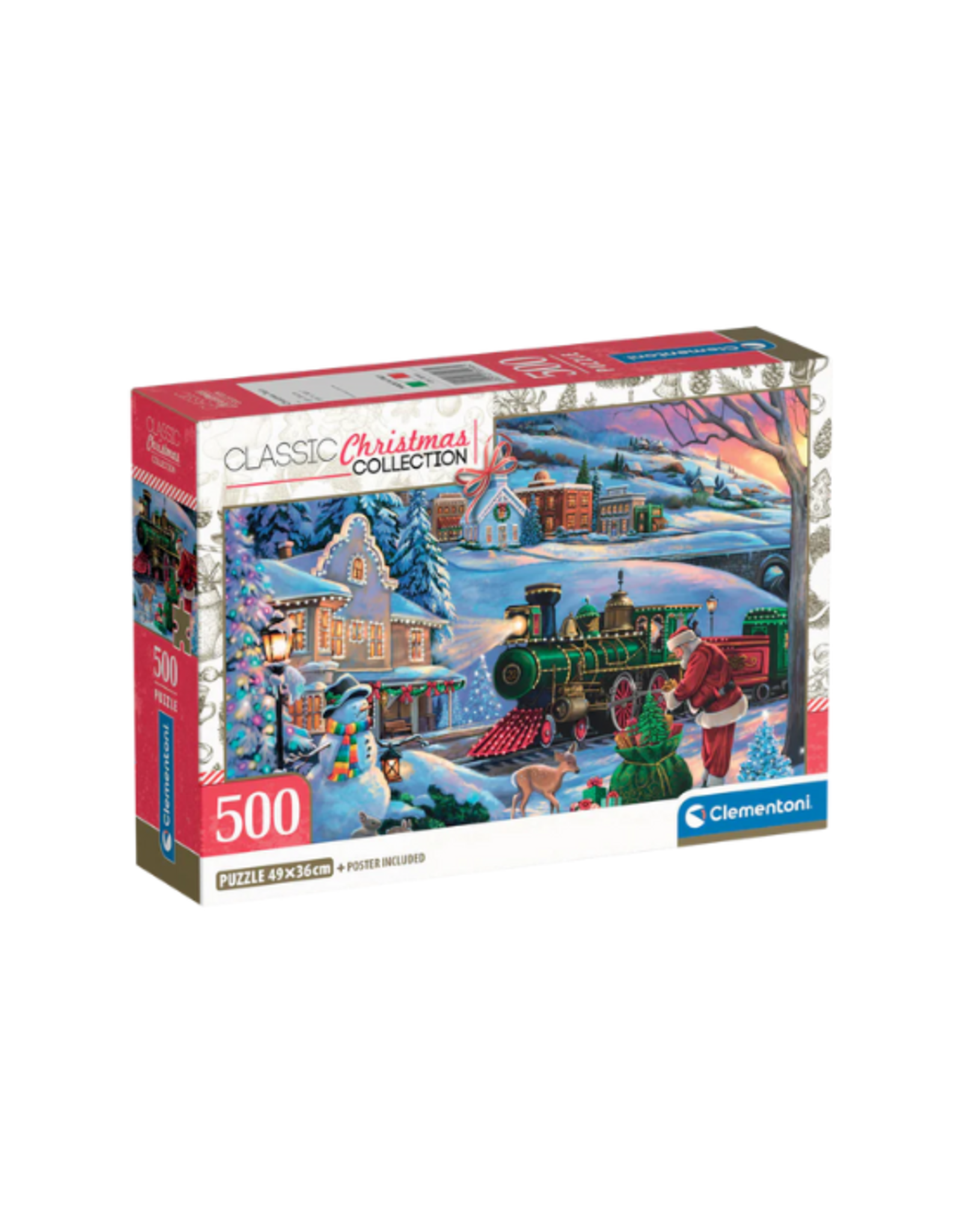 Clementoni Clementoni - 500pcs - Christmas Train