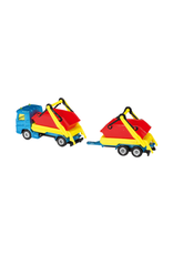 Siku Siku - Truck with Skip and Trailer