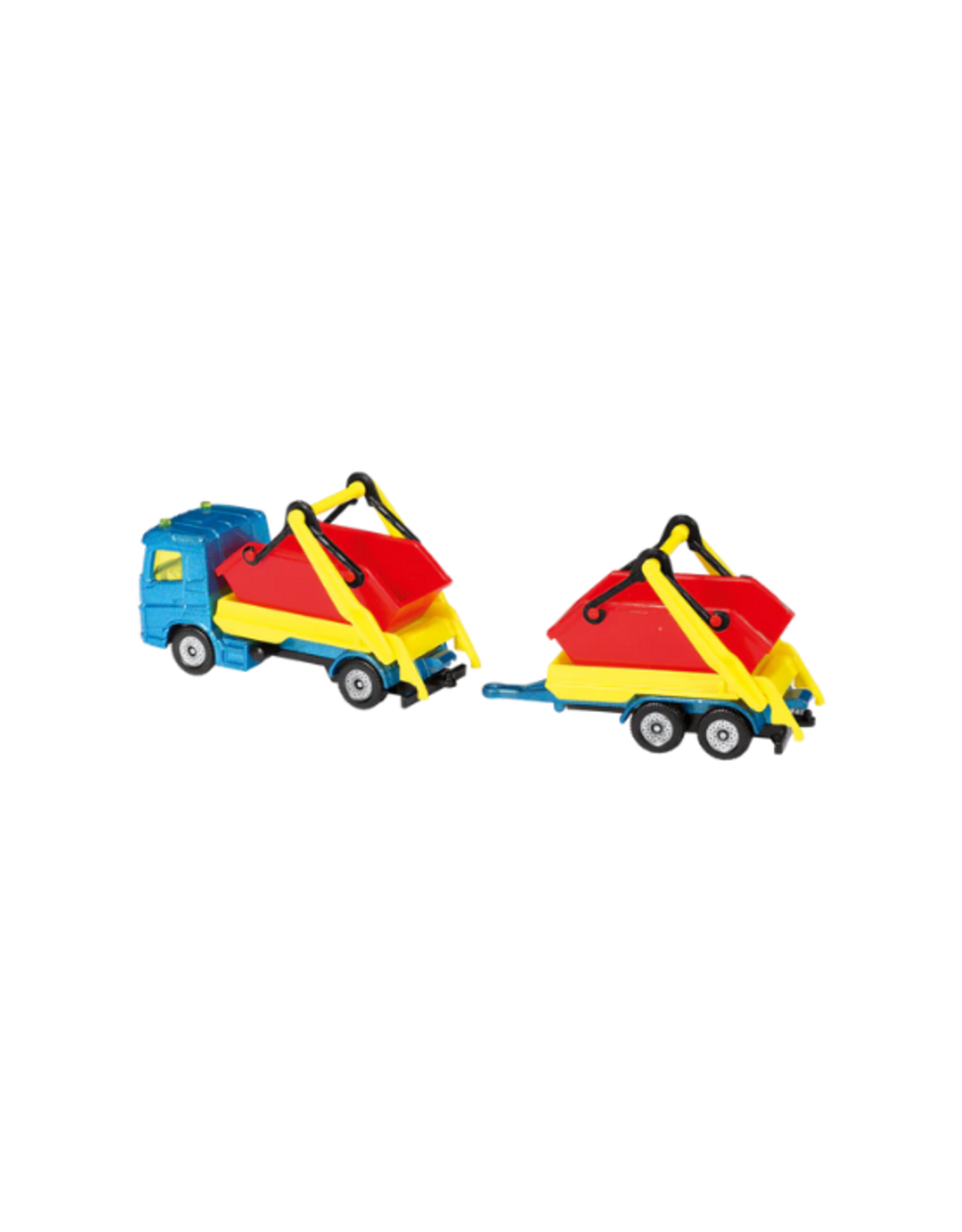Siku Siku - Truck with Skip and Trailer