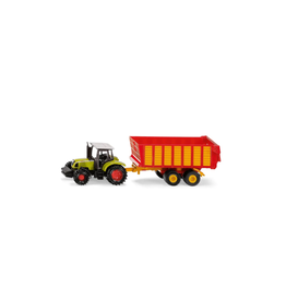 Siku Claas Tractor with Silage Trailer