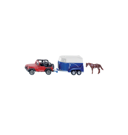 Siku Jeep with Horse Trailer