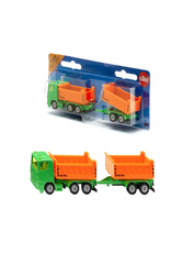 Siku Siku - Truck with Dumper Body and Tipping Trailer
