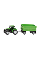 Siku Siku - Deutz-Fahr with Fortuna 4-Wheel-Trailer