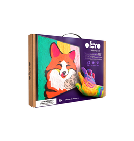 Okto Coloring with Clay by Numbers Fox