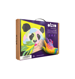 Okto Coloring with Clay by Numbers Panda