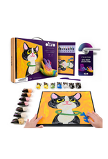 Okto Okto - Coloring with Clay by Numbers Cat