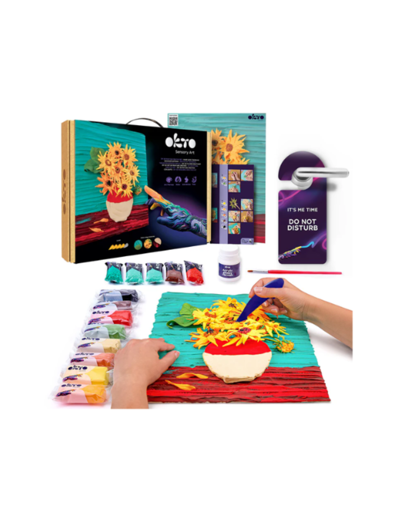 Okto Okto - DIY 3D Creative Painting Set Sunflowers