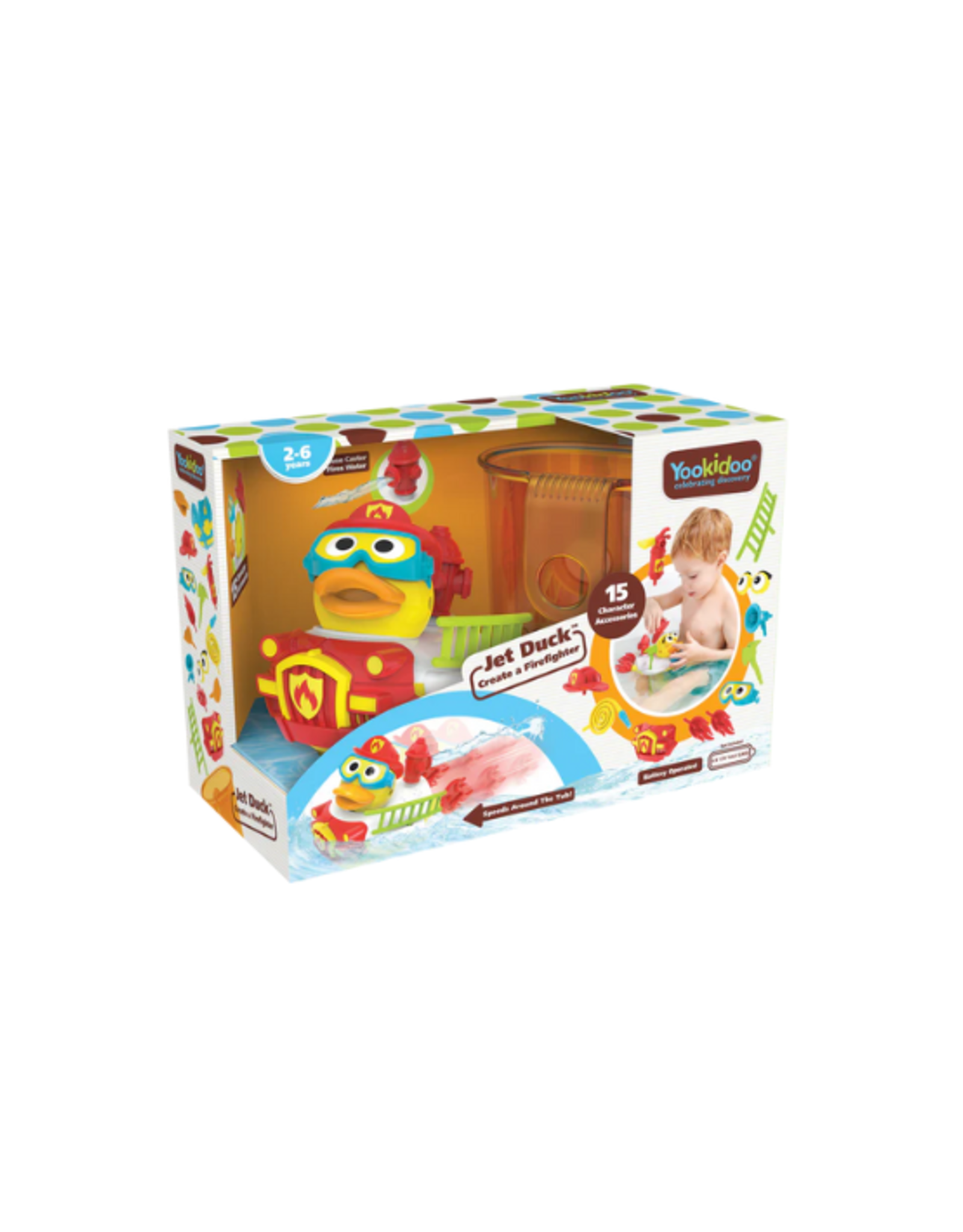 Yookidoo Yookidoo - Jet Duck Create a Firefighter