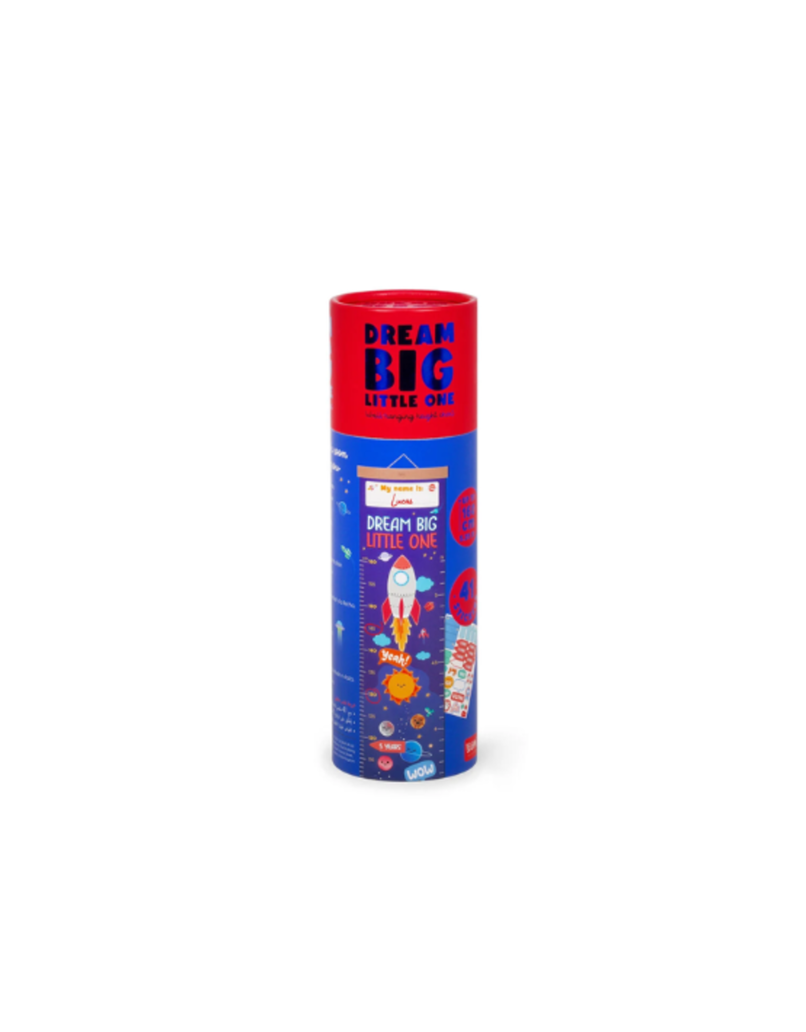 Legami Legami - Wall-hanging Height Chart Dream Big Little One Space