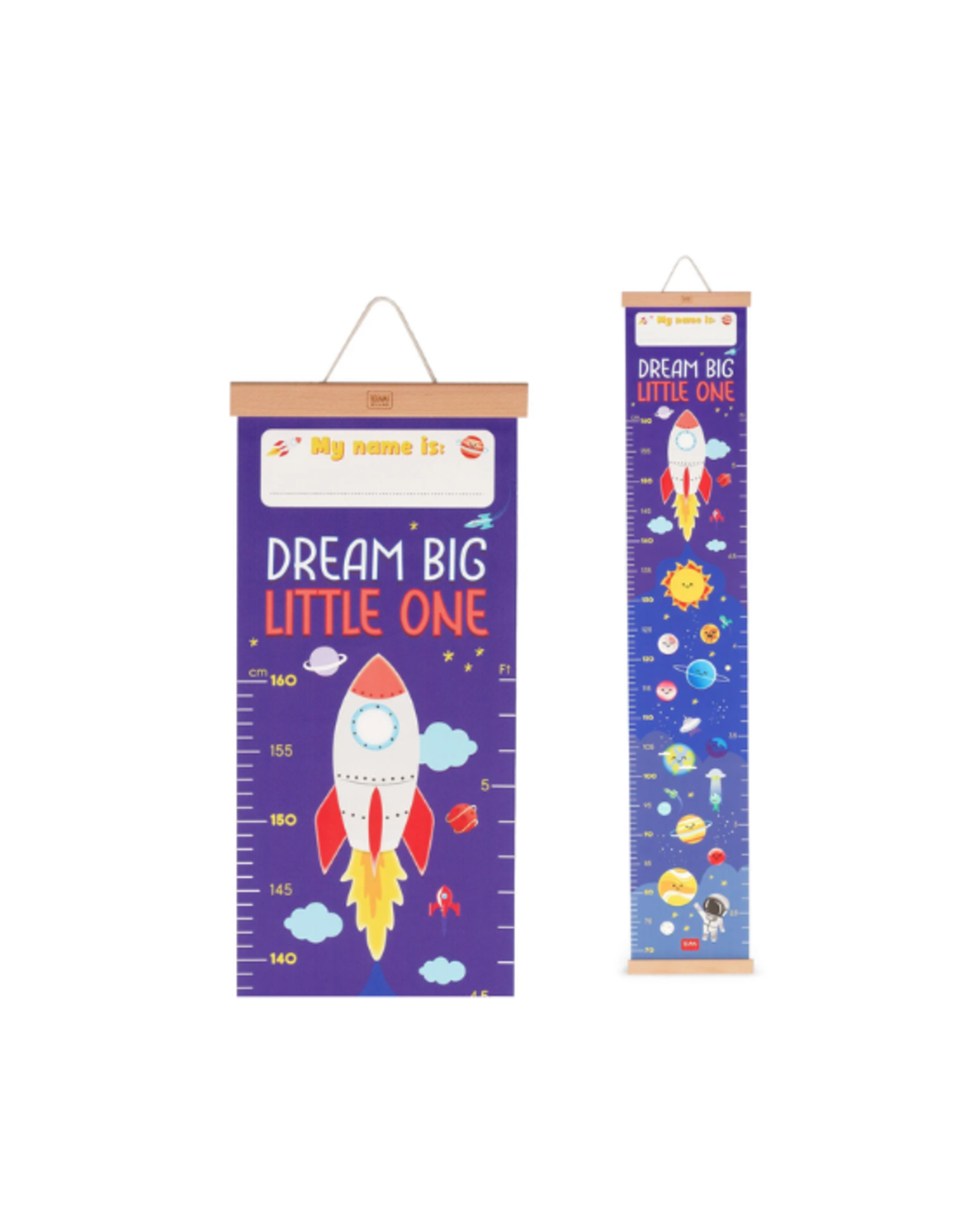 Legami Legami - Wall-hanging Height Chart Dream Big Little One Space