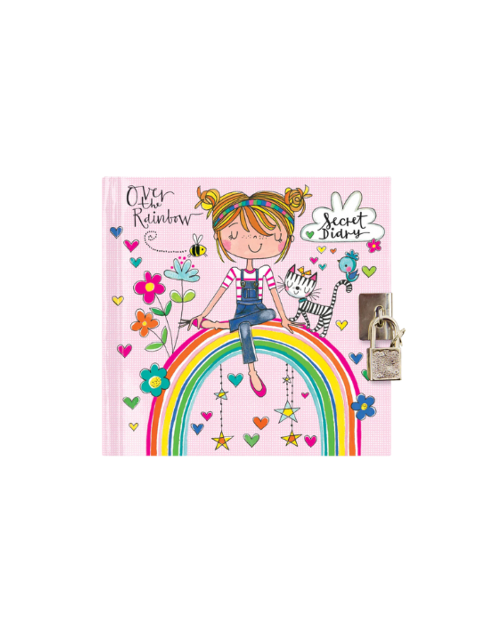 Rachel Ellen Rachel Ellen - Lockable Secret Diary Over the Rainbow