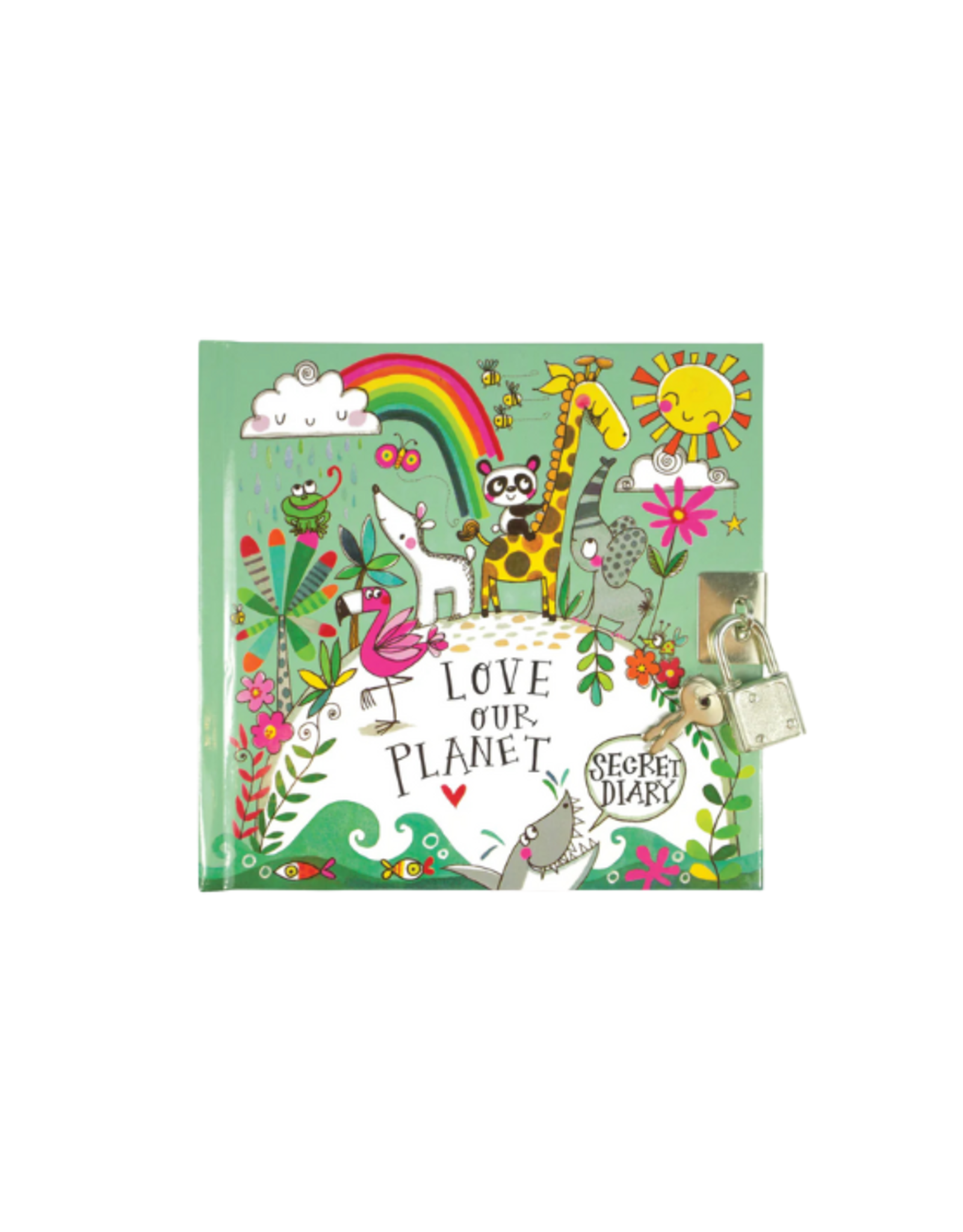 Rachel Ellen Rachel Ellen - Lockable Secret Diary Love Our Planet