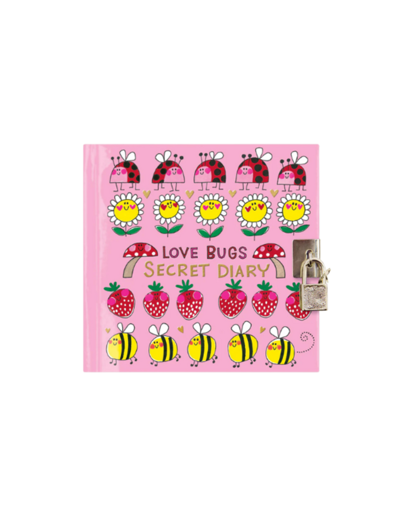 Rachel Ellen Rachel Ellen - Lockable Secret Diary Love Bugs