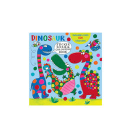 Rachel Ellen Sticker Scene and Colouring Activity Book Dinosaur