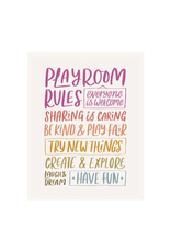 Cherrypick Cherrypick - Playroom Rules Banner