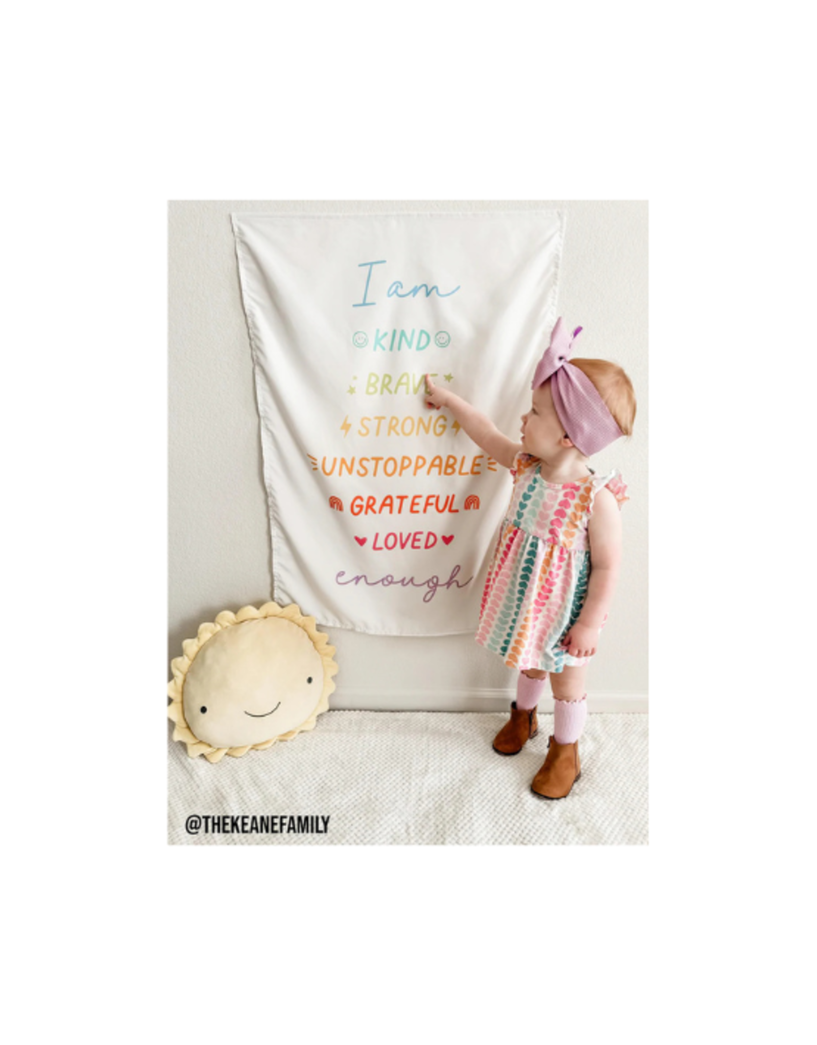 Cherrypick Cherrypick - Affirmations Banner (Bright Rainbow)