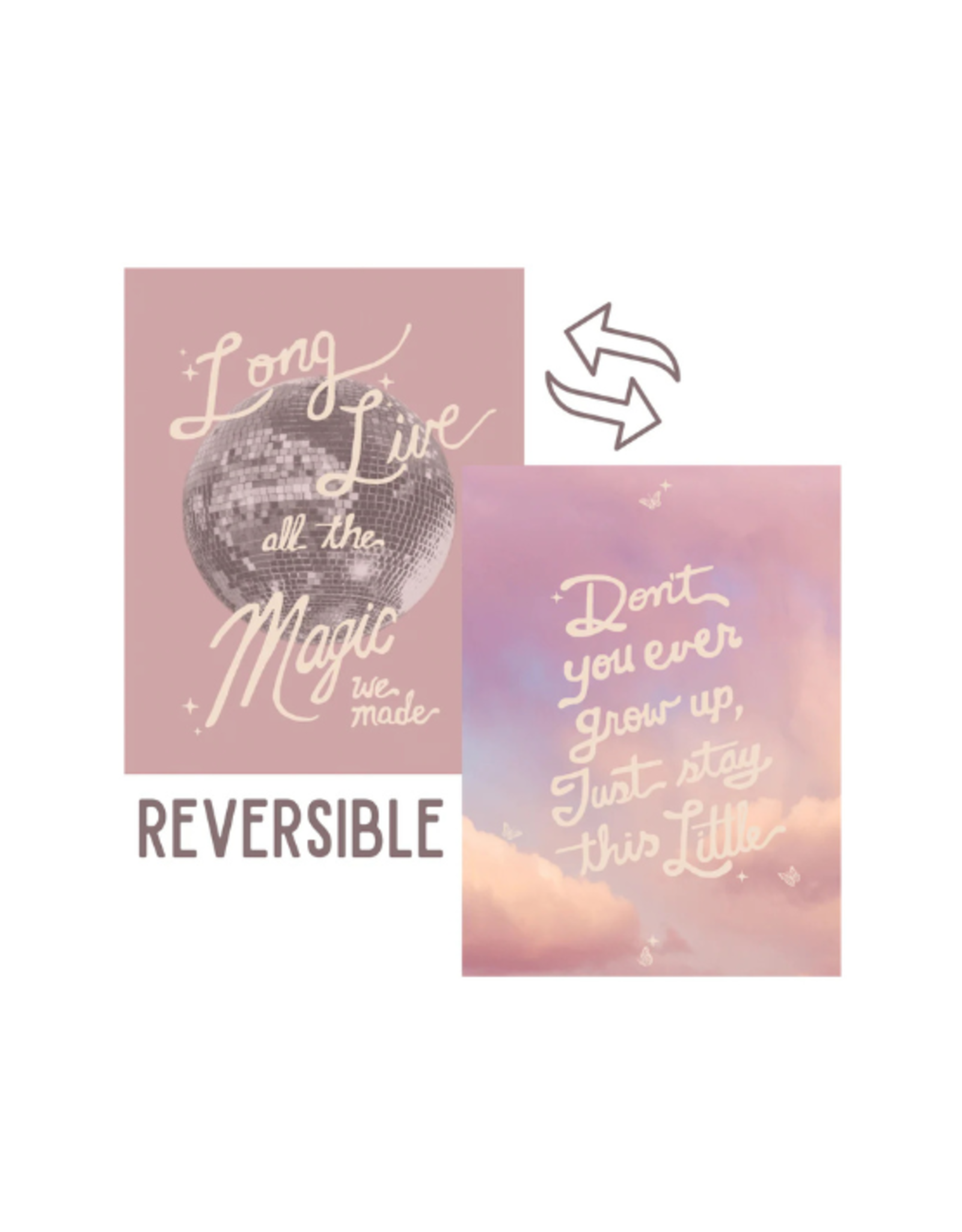 Cherrypick Cherrypick - TS Long Live / Never Grow Up Reversible Banner
