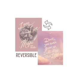 Cherrypick TS Long Live / Never Grow Up Reversible Banner