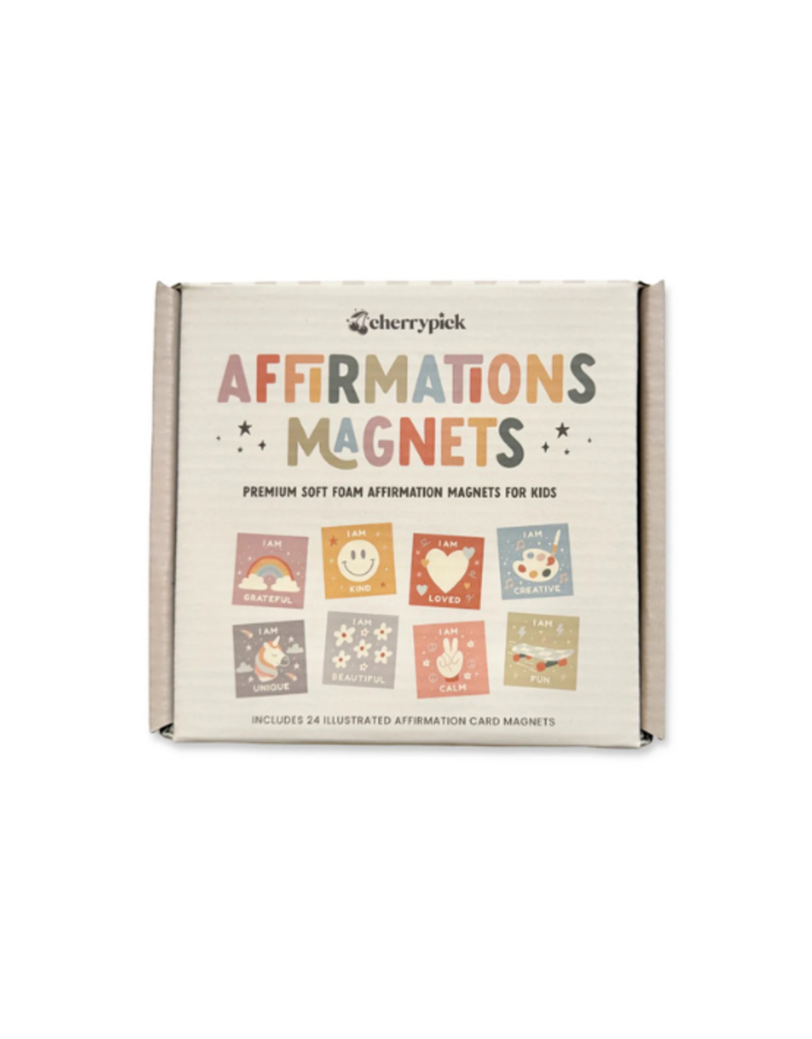Cherrypick Cherrypick - Affirmations Magnets Soft Foam Magnetic Set
