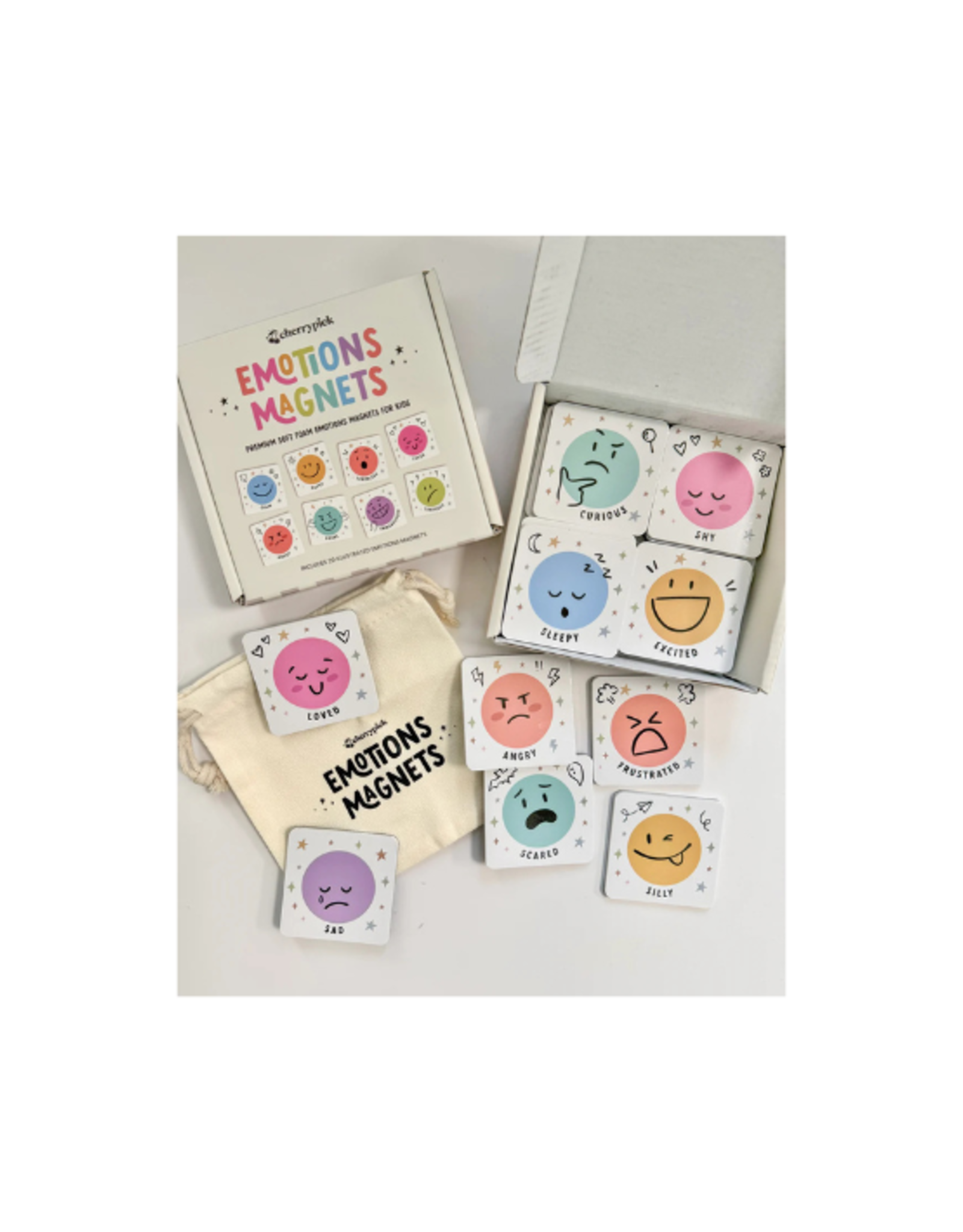 Cherrypick Cherrypick - Emotions Magnets Soft Foam Magnets