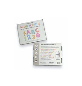 Cherrypick Soft Foam Magnetic Letters & Symbols (Pastel Rainbow)