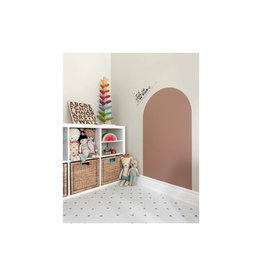 Cherrypick Magic Playwall Arch Magnetic Wall Decal for Kids (Caramel)