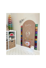 Cherrypick Cherrypick - Magic Playwall Arch Magnetic Wall Decal for Kids (Caramel)