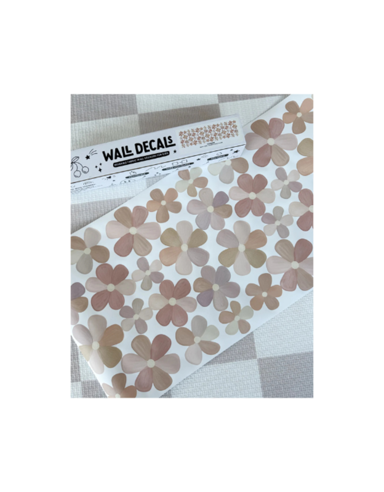 Cherrypick Cherrypick - Peel & Stick Fabric Wall Stickers Flowers