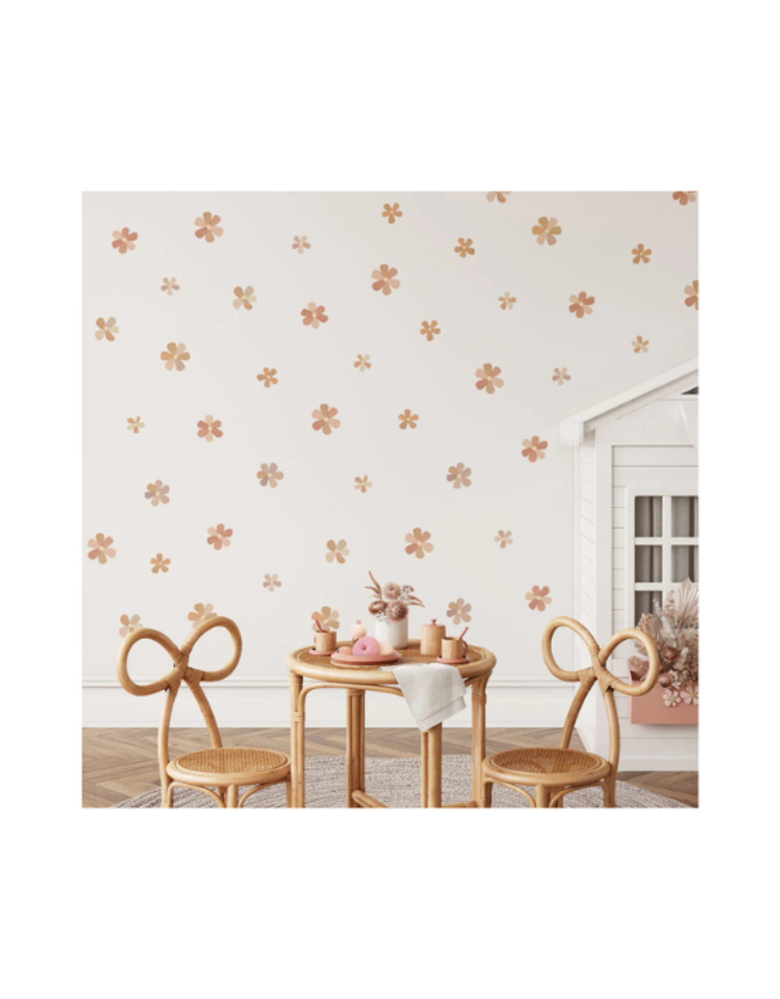 Cherrypick Cherrypick - Peel & Stick Fabric Wall Stickers Flowers