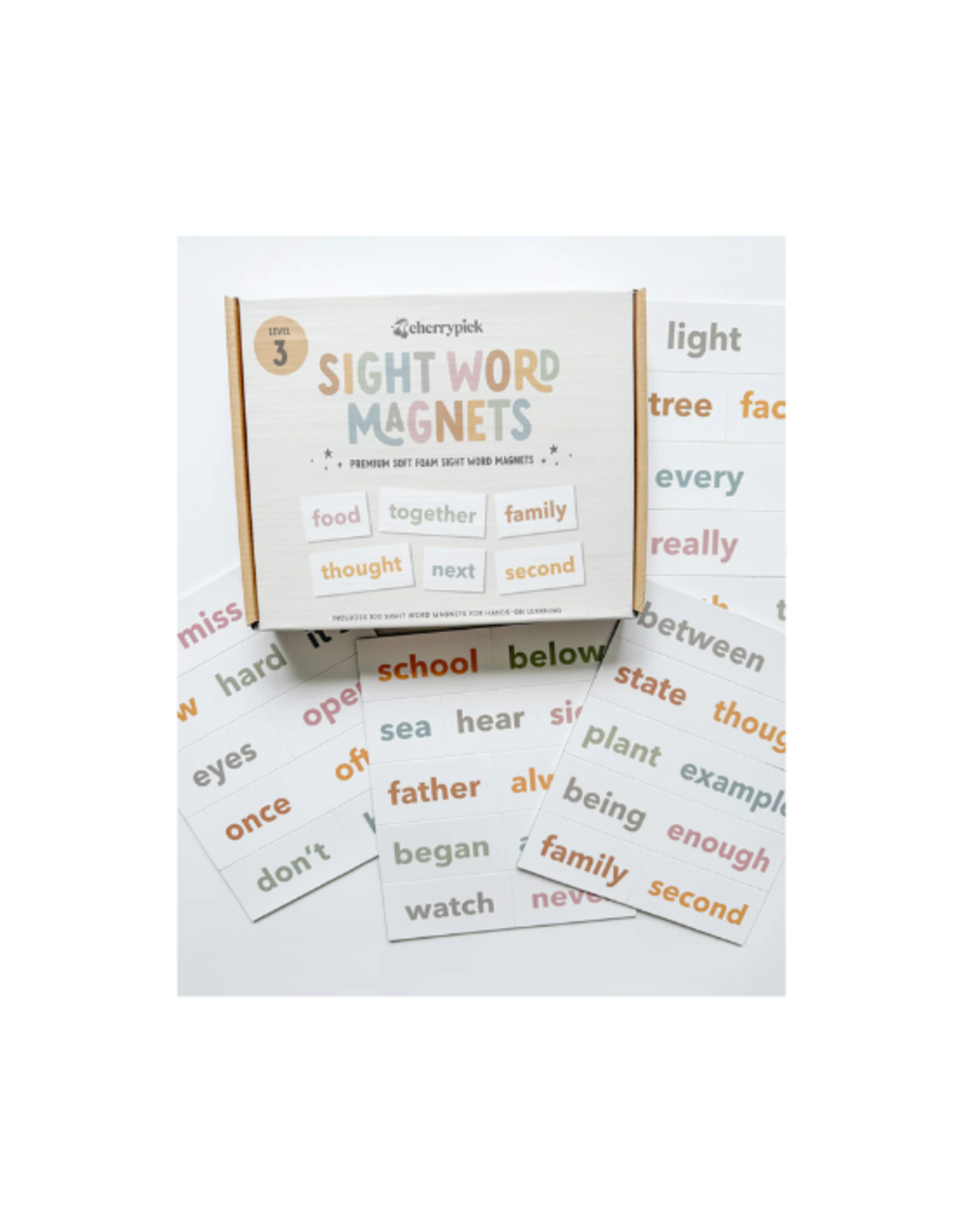 Cherrypick Cherrypick - Sight Word Magnets for Early Reading & Literacy (Level 3)