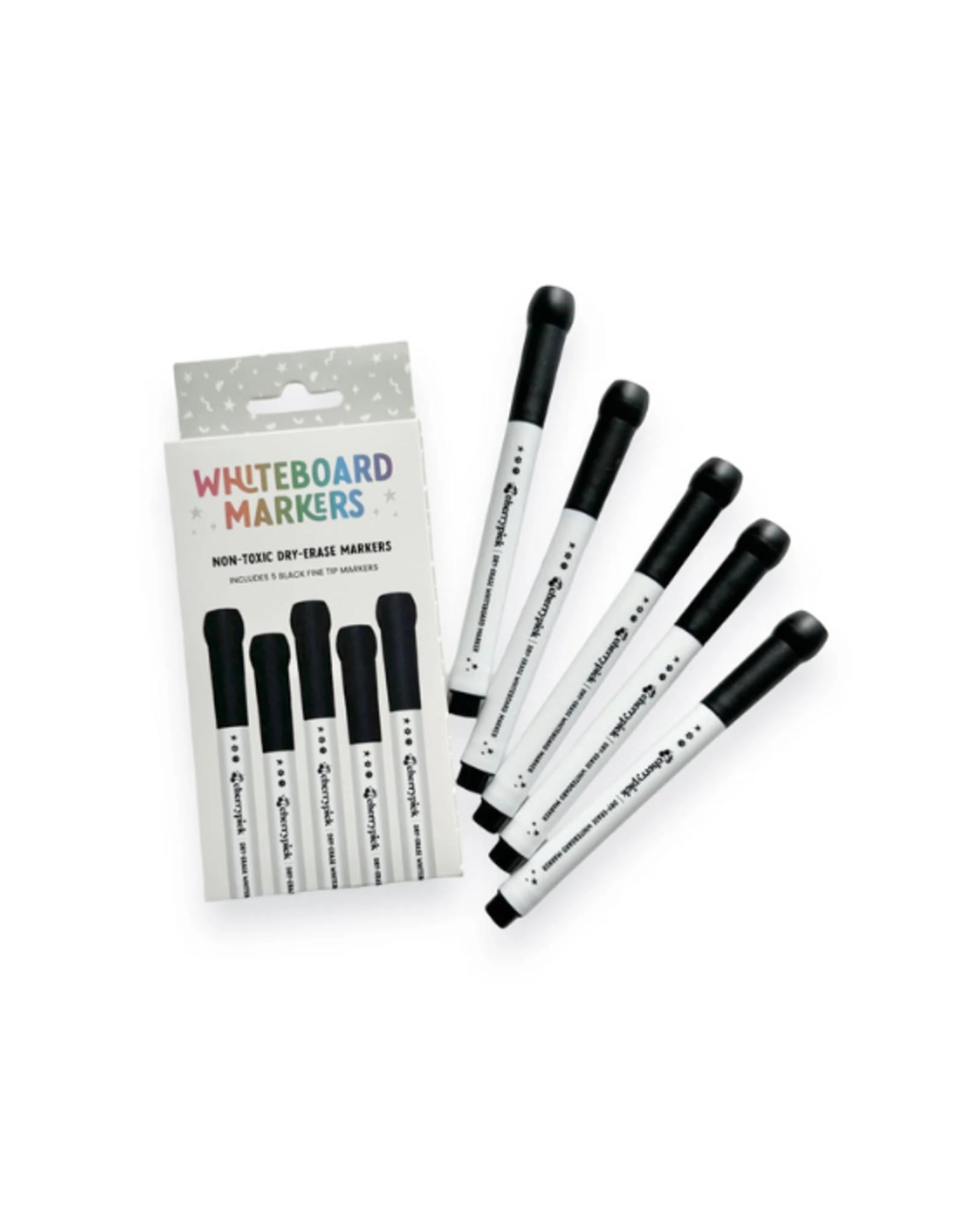 Cherrypick Cherrypick - Whiteboard Dry-Erase Markers (5pc) Black