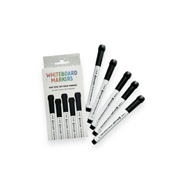Cherrypick Whiteboard Dry-Erase Markers (5pc) Black