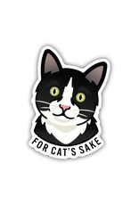 Stickers Northwest Inc. Stickers Northwest - For Cats Sake Tuxedo