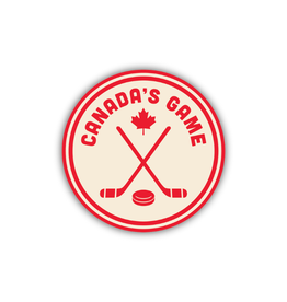 Stickers Northwest Inc. Canada's Game Hockey Sticks Sticker