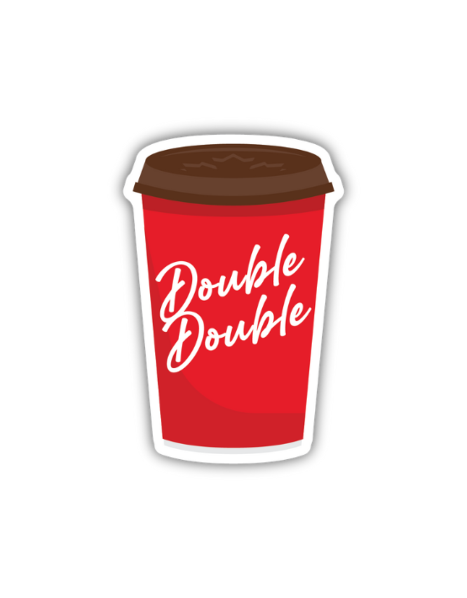 Stickers Northwest Inc. Stickers Northwest - Double Double Coffee Cup