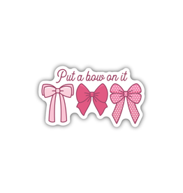 Stickers Northwest Inc. Put a Bow On It Sticker